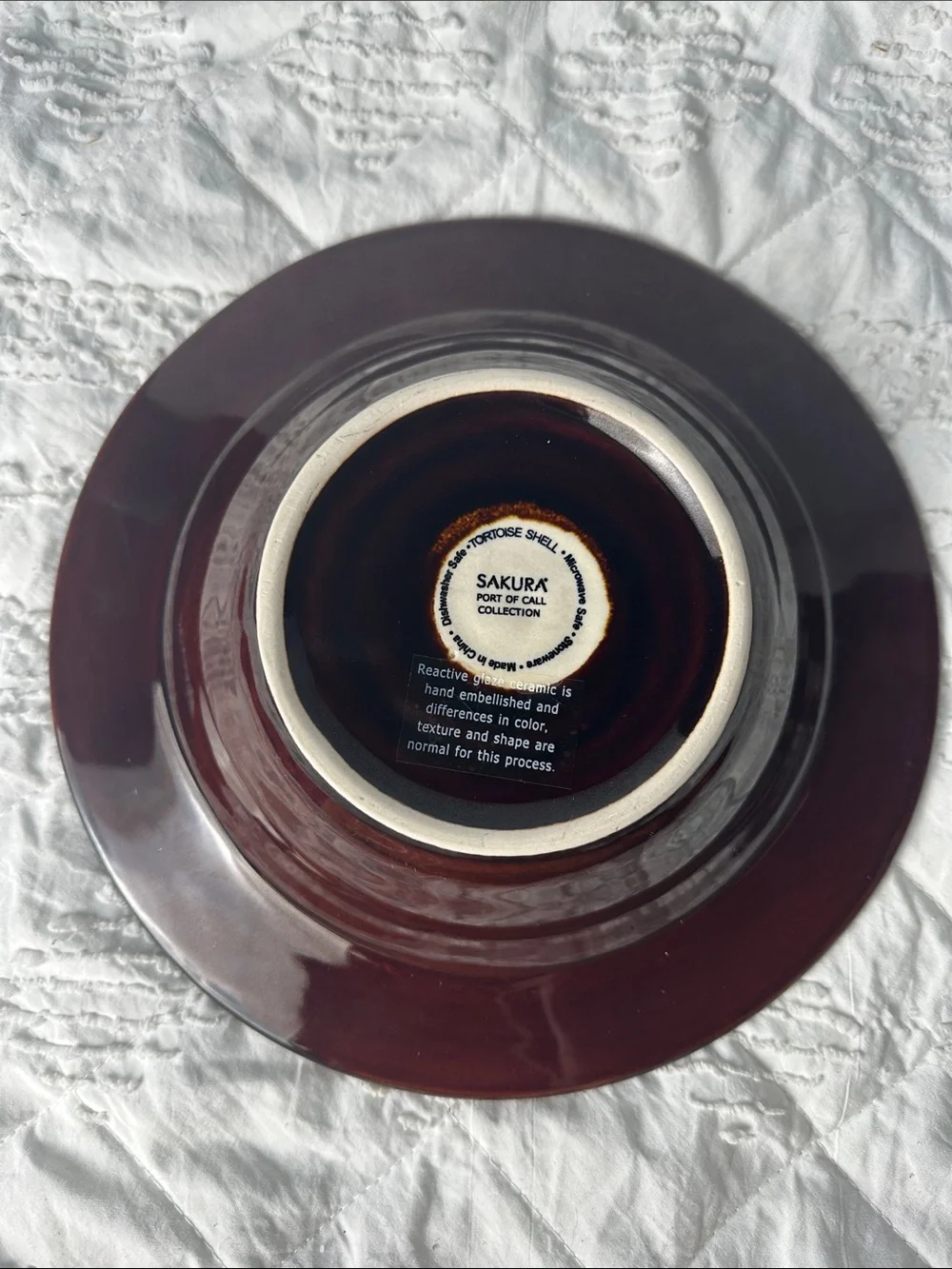 Sakura Tortose Shell Bowl
